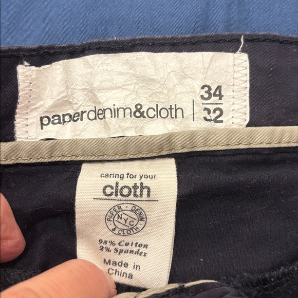 Paper Denim & Cloth Navy Pants - Picture 3 of 4